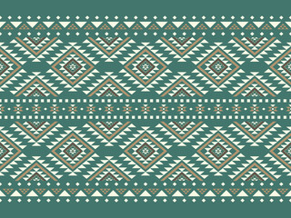 Southwest Aztec geometric Native American Mexican Navajo tribal ethnic boho indian texture ornament seamless pattern fabric colorful design vector for woven textile printing blanket rug carpet fashion