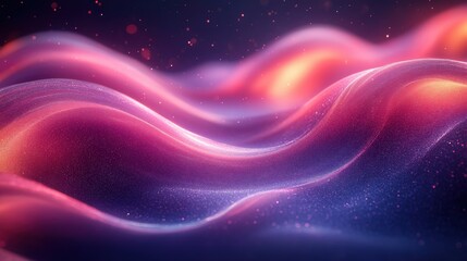 Fototapeta premium abstract animation background design with iridescent wavy circle looping video 3d rende
