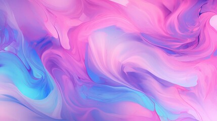 Fototapeta premium Abstract Pink and Blue Swirling Paint Design