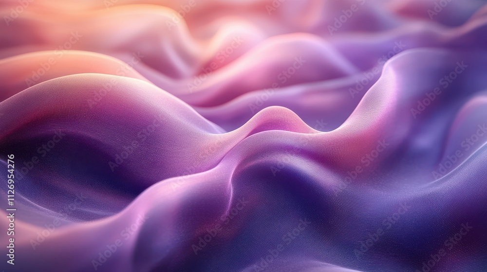 Poster abstract animation rotating purple shape seamless looping video 3d render