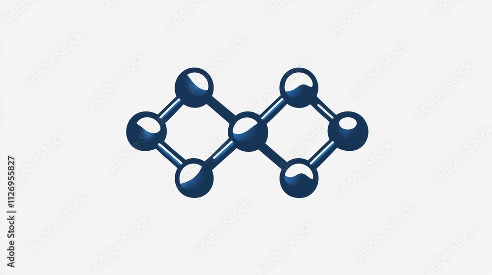 Poster a graphical representation of a molecular structure related to gene editing