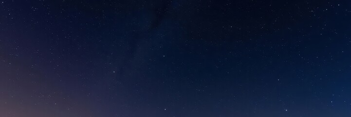 Fototapeta premium Majestic starry night sky filled with twinkling stars, creating a breathtaking celestial scene, starlit, ethereal