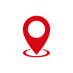 Pin Maps Location icon vector, Location icon, Map pointer icon, Mail Icon Symbols vector, symbol for web site Computer and mobile vector