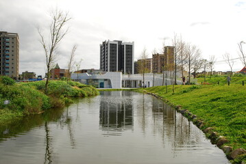 The beautiful scenery of Huaxing Pool