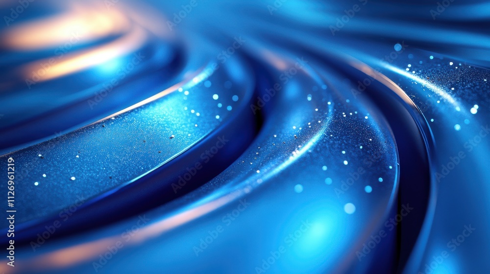 Poster abstract background with reeded glass effect 3d rende