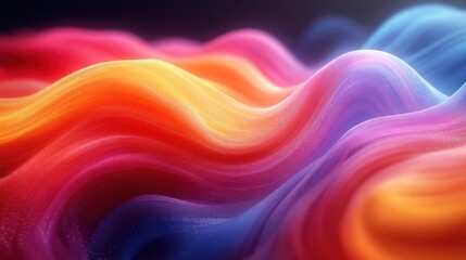 Obraz premium abstract colorful lines 3d rende