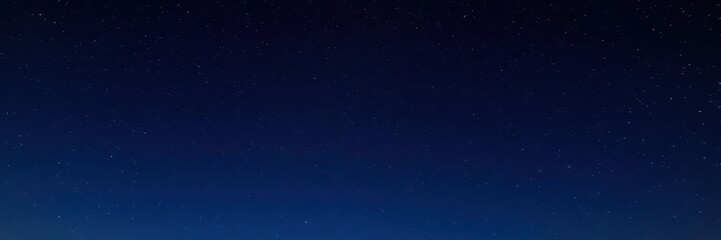 Obraz premium Starry night sky with twinkling stars on dark background, background, astronomy, night time