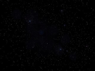 Obraz premium Starry night sky with dazzling sparkling stars against dark background, galaxy, stars, twinkling