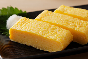 だし巻き卵　卵焼き