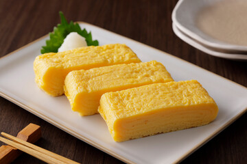 だし巻き卵　卵焼き