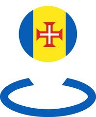 Location Icon of Madeira Flag
