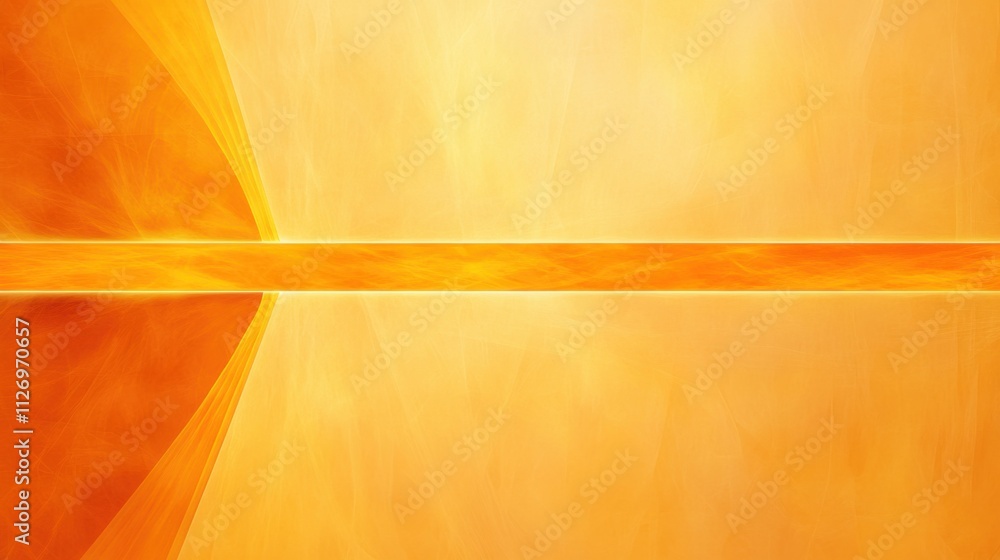 Aufkleber abstract warm orange background with smooth gradients and soft textures