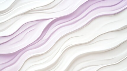 Abstract wavy paper layers in soft pastel colors creating a pleasing texture and flowing movement.