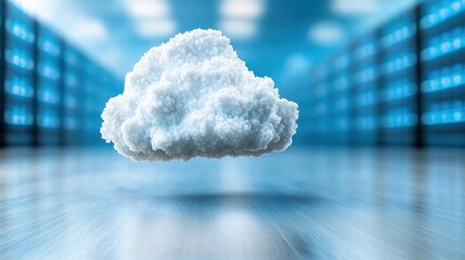 Abstract cloud computing networks utilize virtual servers and resources, enabling data to be transferred and processed simultaneously across multiple servers