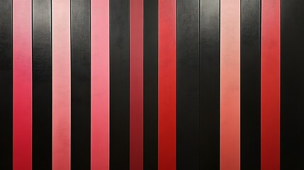 Vertical black and red stripes pattern.