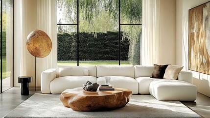 Modern Minimalist Living Room Interior Design