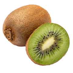 kiwi isolated on white