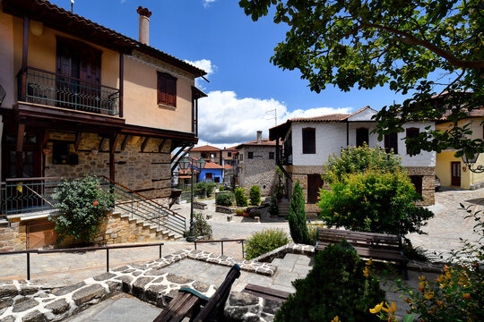 Greece, Mountain village Arnea