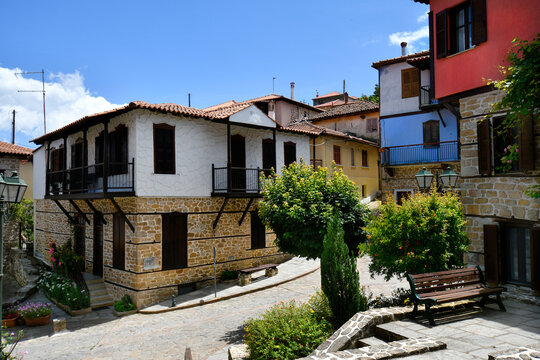 Greece, Mountain village Arnea