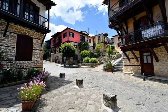 Greece, Mountain village Arnea