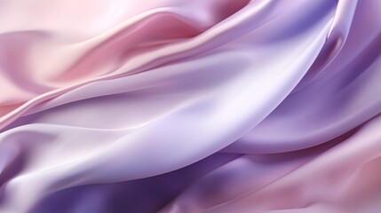 Serene Silk Elegance in Lavender, Cream, and Pale Pink - Soft Textures and Luminous Sheen