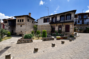 Obraz premium Greece, Mountain village Arnea