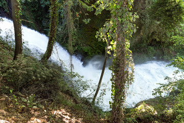 Wonderful Natural Sceneries of The Marmore Falls (Cascata delle Marmore) in Umbria, Terni Province, Italy (Part II).