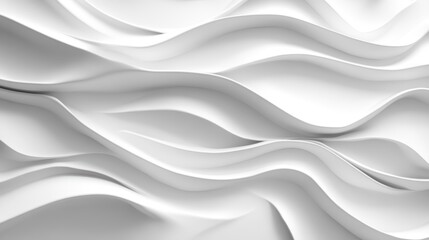 Obraz premium The image is a white background with a wave pattern