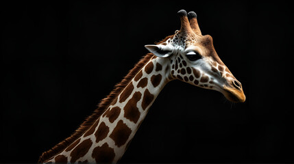 Obraz premium portrait of a giraffe