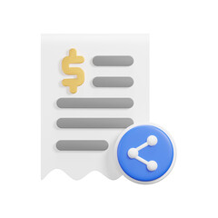 share receipt icon