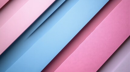 Obraz premium Abstract Diagonal Pastel Stripes Design Background