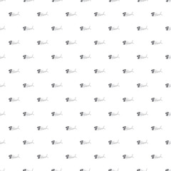 Cute Fish bones Seamless pattern. Cartoon Fish skeleton, background. Vector Illustration.