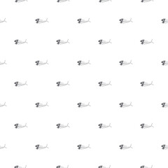 Cute Fish bones Seamless pattern. Cartoon Fish skeleton, background. Vector Illustration.