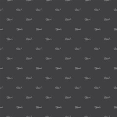 Cute Fish bones Seamless pattern. Cartoon Fish skeleton, background. Vector Illustration.