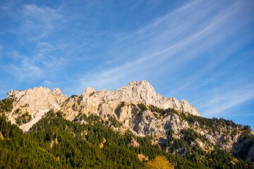 Fall scenery in the Austrian Alps, Tyrol