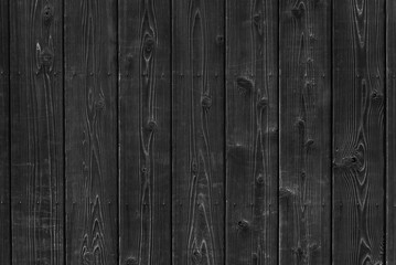 Wood wall for seamless dark wood black wooden lumber background and texture.
