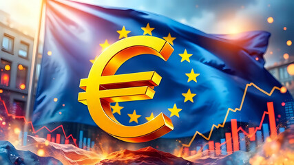 Navigating Volatility in the European Economy. Ai Generated