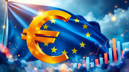 Navigating Volatility in the European Economy. Ai Generated