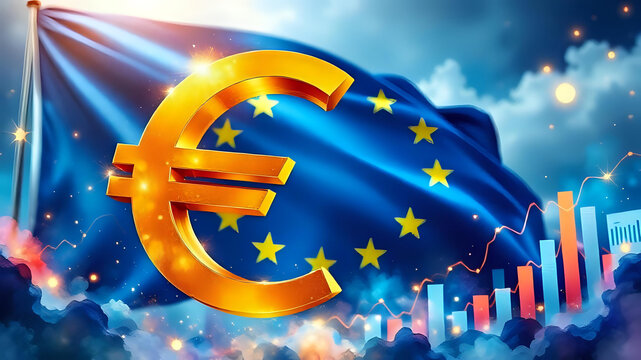 Navigating Volatility in the European Economy. Ai Generated