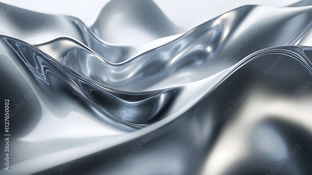 Leinwandbilder a clean perspective of radiant arcs merging smoothly into a seamless abstract texture.