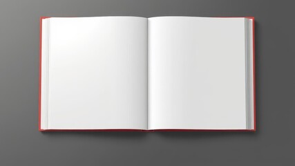 Book cover and back cover mockup with blank space for customization, illustration, advertising, mockup