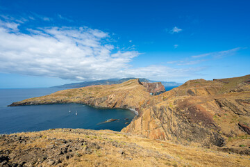 beautiful landscape on the island