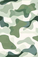 Fototapeta premium Amy camouflage military flat vector seamless pattern illustration. Khaki, olive green color camouflage texture fabric