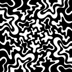 seamless pattern with black and white stripes