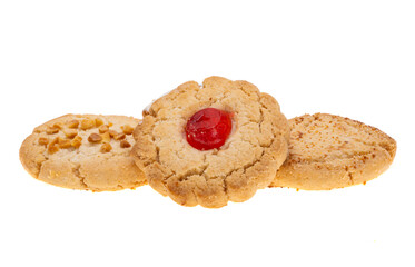 spanish shortbread cookies isolated