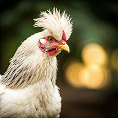 portrait of a chicken