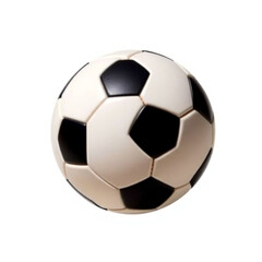 Obraz premium Soccer ball, Football, isolated on white background, full depth of field