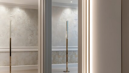 Elegant Wallpaper Design Captured in High-Resolution Photography