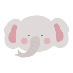 Cute elephant Illustrations. Adorable Wildlife and Kid Friendly Designs