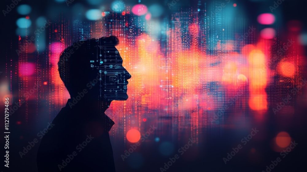 Aufkleber innovative iot applications machine learning analytics in smart work environments modern tech landsc
